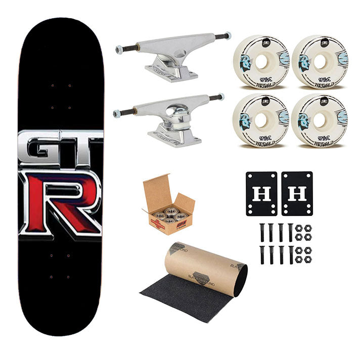 Gtr Big Logo Skateboard Complete Board 8.0" X 31.75"