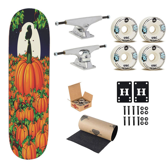 It'S The Great Pumpkin Snoopy Skateboard Complete Board 8.0" X 31.75"