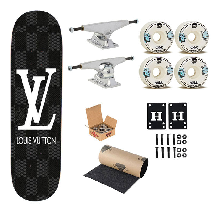 Louis Vuitton 41 Skateboard Complete Board 8.0" X 31.75"