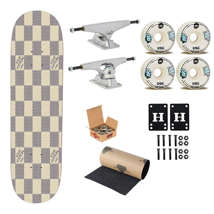 Louis Vuitton X4830 Skateboard Complete Board 8.0" X 31.75"