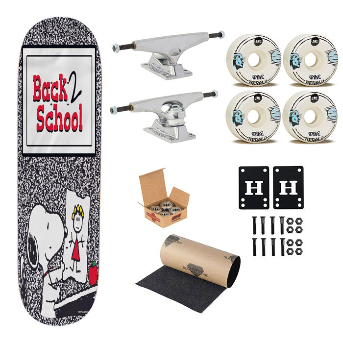 Peanuts Back To School Skateboard Complete Board 8.0" X 31.75"