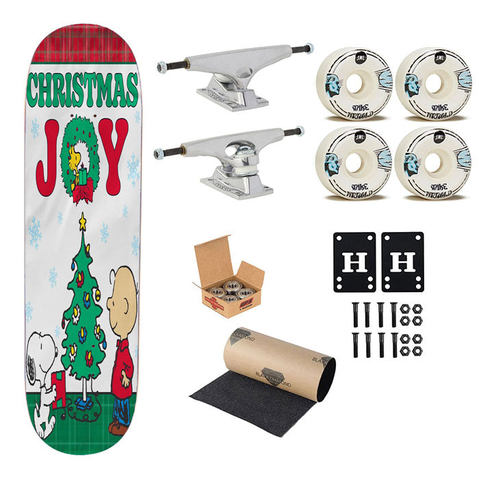 Peanuts Christmas Joy Skateboard Complete Board 8.0" X 31.75"