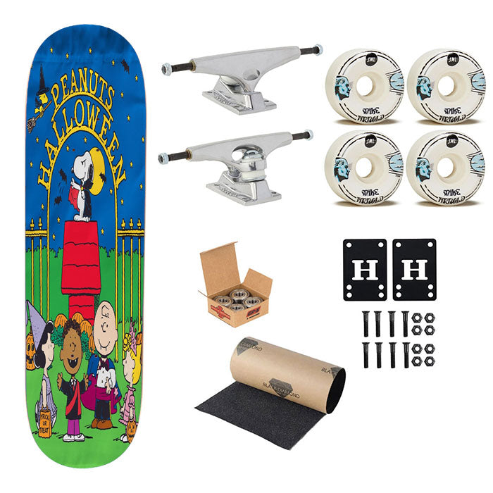 Peanuts Halloween Skateboard Complete Board 8.0" X 31.75"