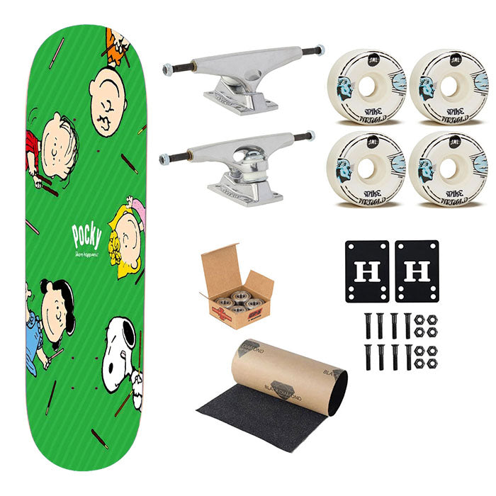 Peanuts Movie Pocky Skateboard Complete Board 8.0" X 31.75"