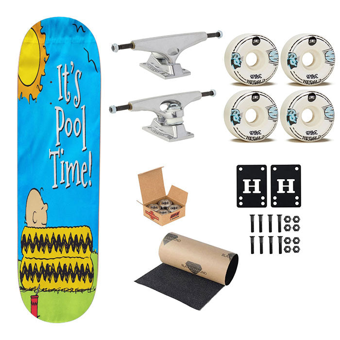 Peanuts Summer Skateboard Complete Board 8.0" X 31.75"