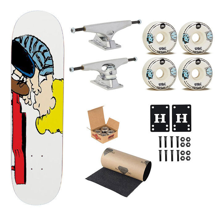 Schroeder On Piano Peanuts Skateboard Complete Board 8.0" X 31.75"