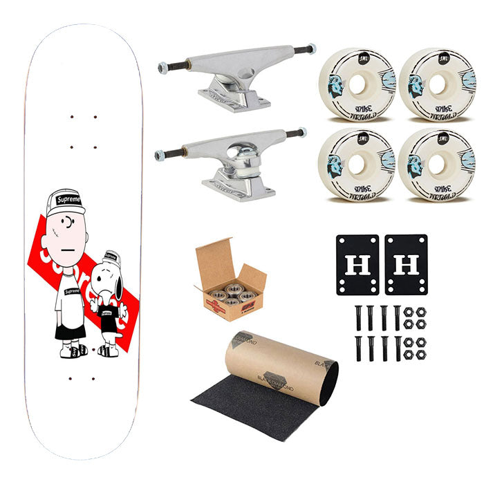 Snoopy Badboy Hypebeast Streetwear Style Skateboard Complete Board 8.0" X 31.75"