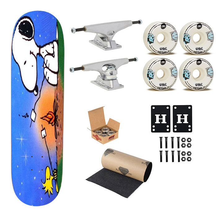 Snoopy Bbq Skateboard Complete Board 8.0" X 31.75"