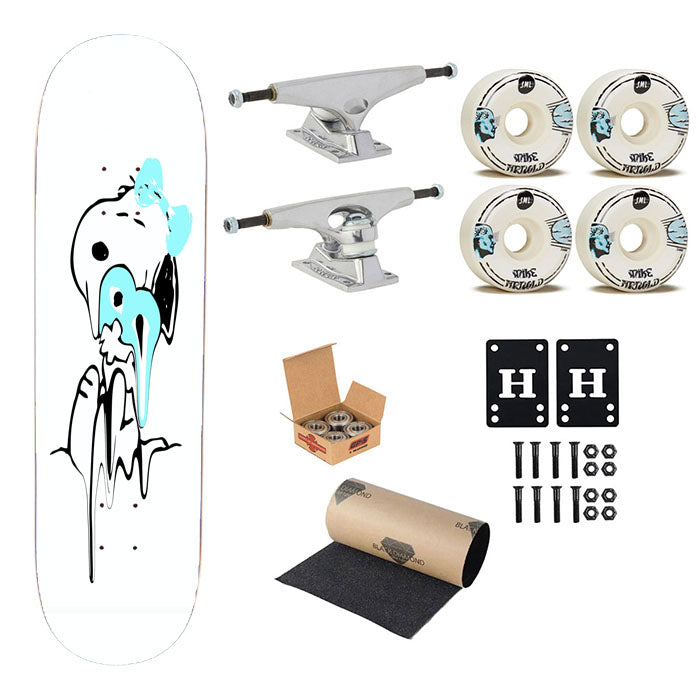 Snoopy Commes Des Garcons Skateboard Complete Board 8.0" X 31.75"