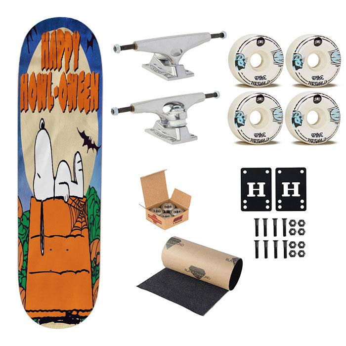 Snoopy Halloween 2 Skateboard Complete Board 8.0" X 31.75"