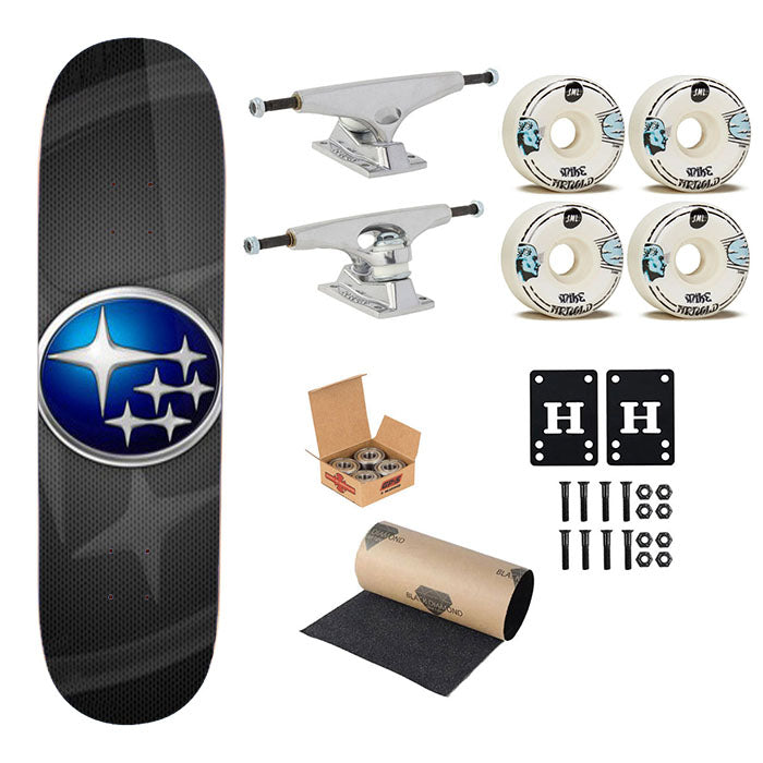 Subaru Sport Skateboard Complete Board 8.0" X 31.75"