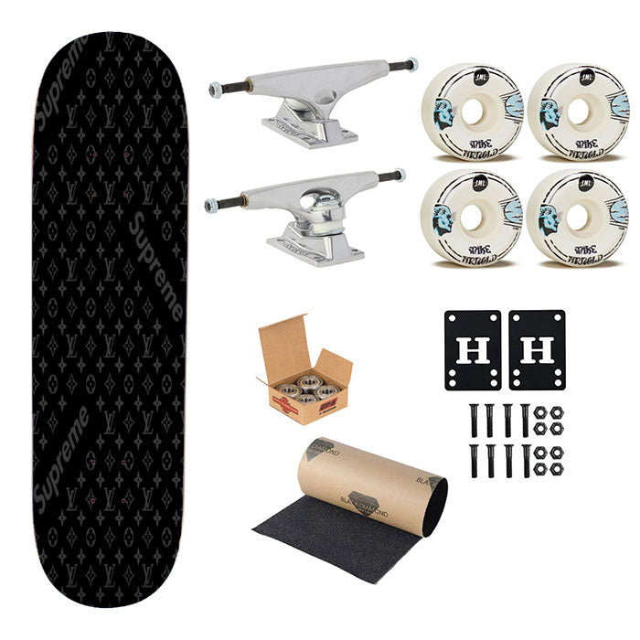 Supreme Louis Vuitton 3 Skateboard Complete Board 8.0" X 31.75"