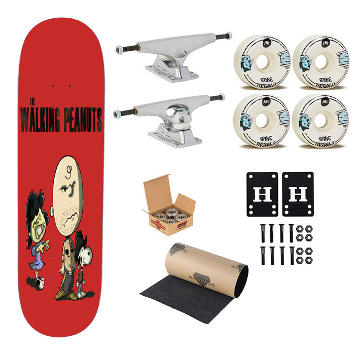 The Walking Peanuts Skateboard Complete Board 8.0" X 31.75"