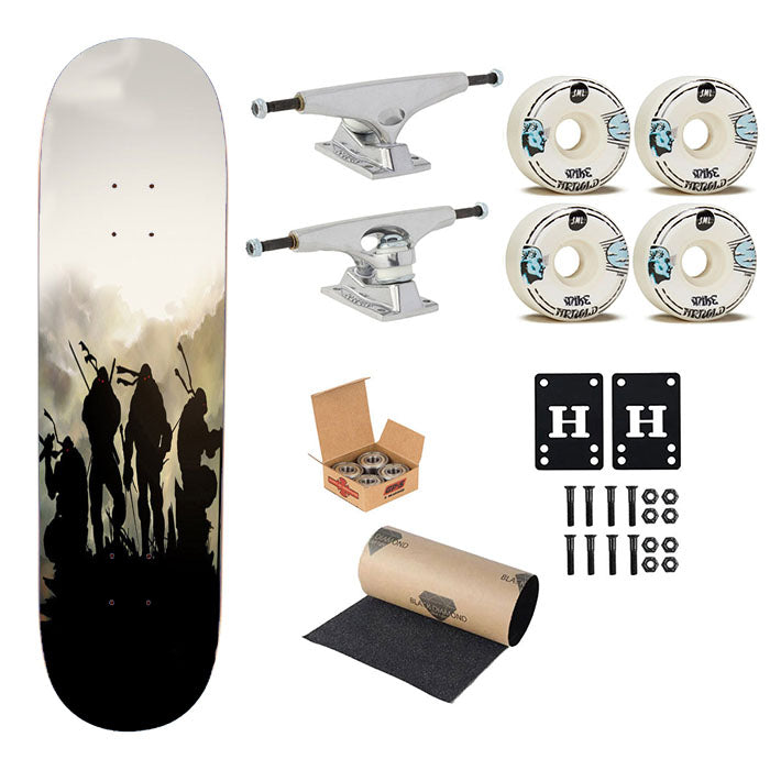 Turtles Ninja Turtles Tmnt Skateboard Complete Board 8.0" X 31.75"