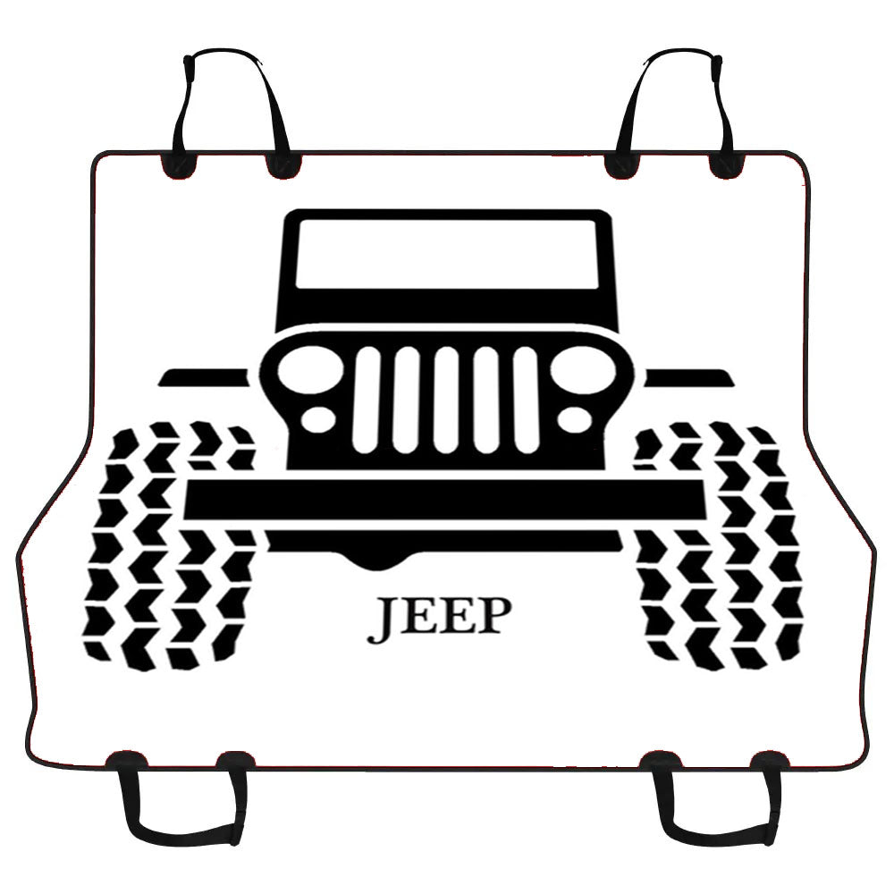 Abstract Jeep Car Pet Seat Cover