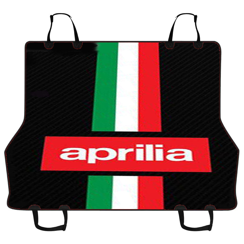 Aprilia Carbon Pattern Car Pet Seat Cover