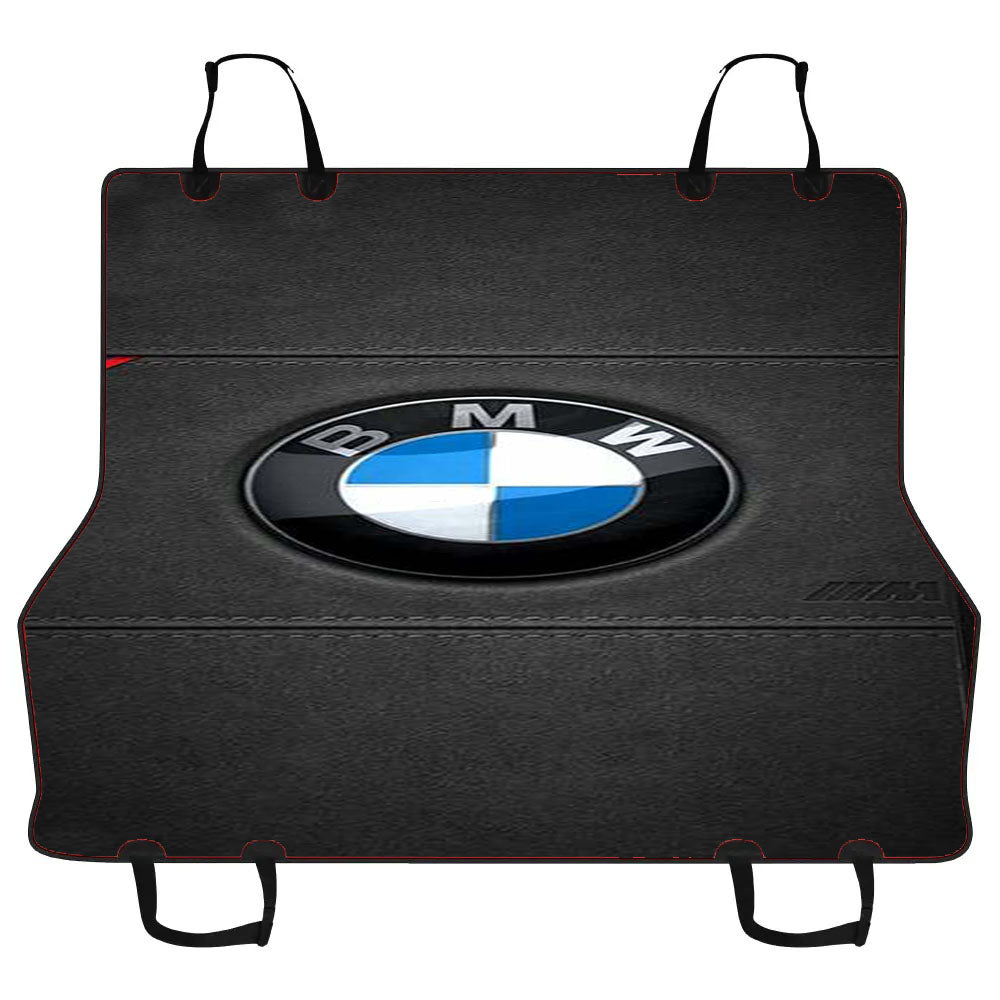 Bmw 3M Logo Leather Car Pet Seat Cover