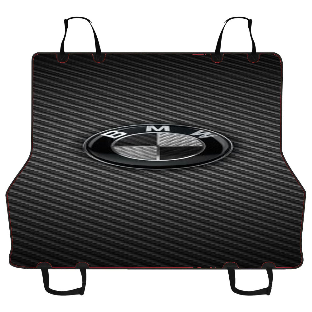 Bmw Black Carbon Car Pet Seat Cover