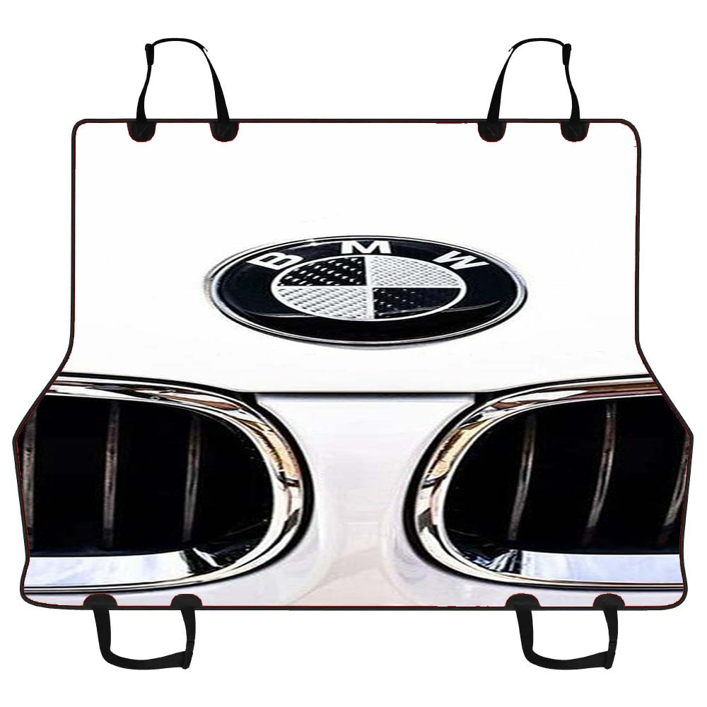 Bmw Car White Logo Car Pet Seat Cover