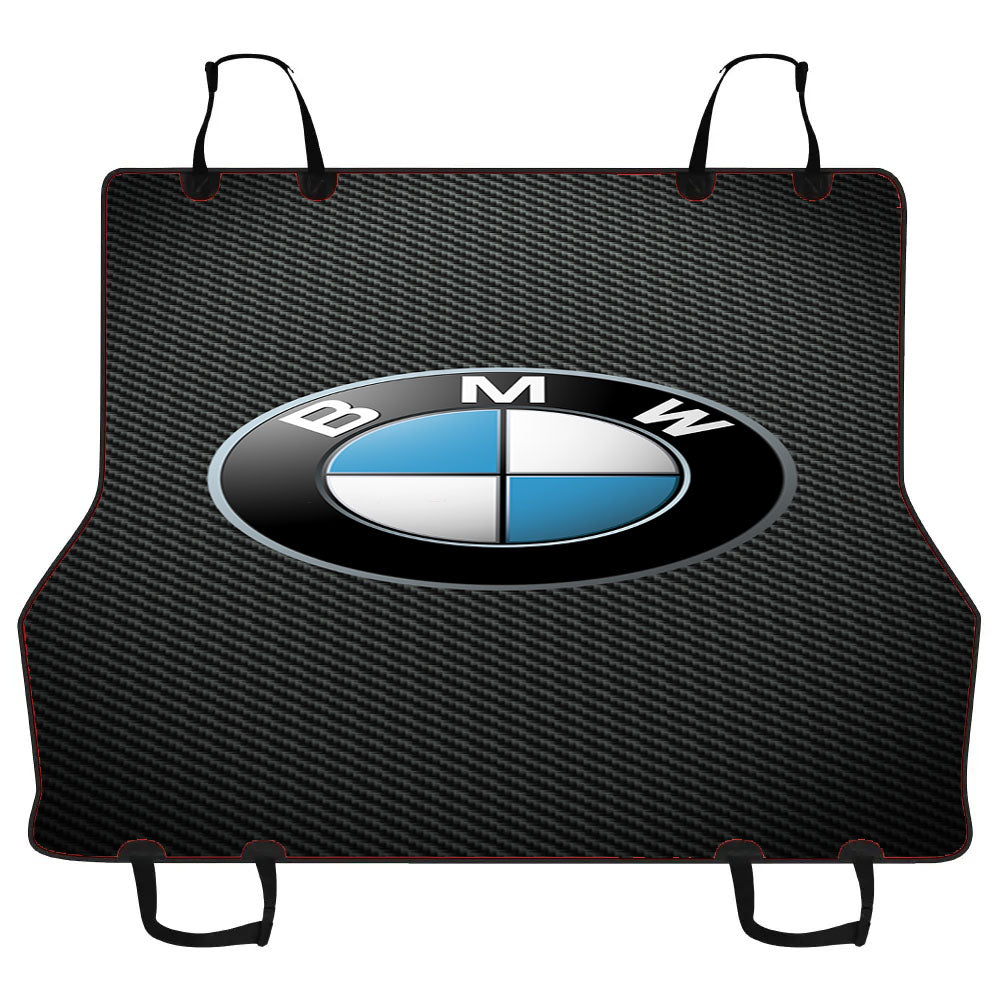 Bmw Logo Carbon Fiber Car Pet Seat Cover
