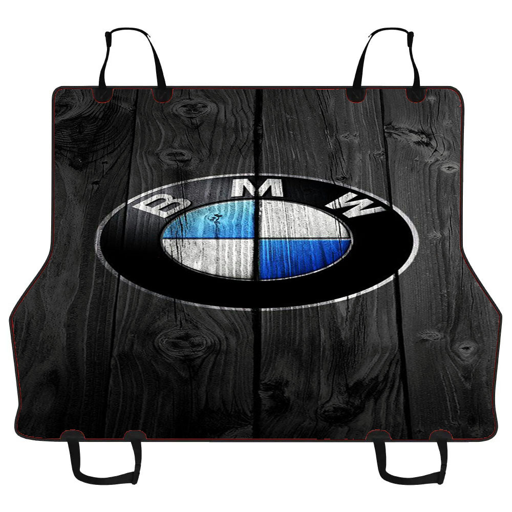 Bmw Wood Black Art Car Pet Seat Cover