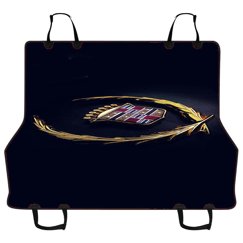 Cadillac Gold Logo Car Pet Seat Cover