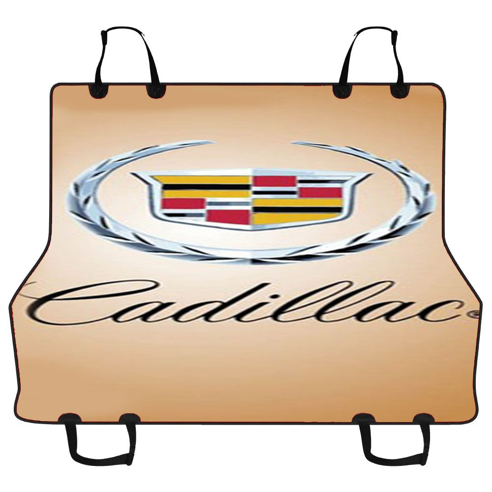 Cadillac Logo Wood Car Pet Seat Cover