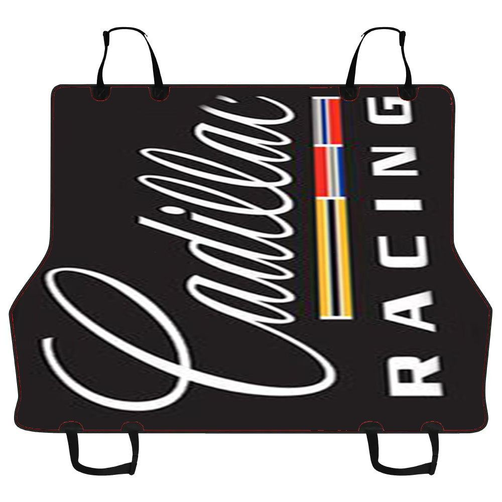 Cadillac Racing Vertical Logo Car Pet Seat Cover