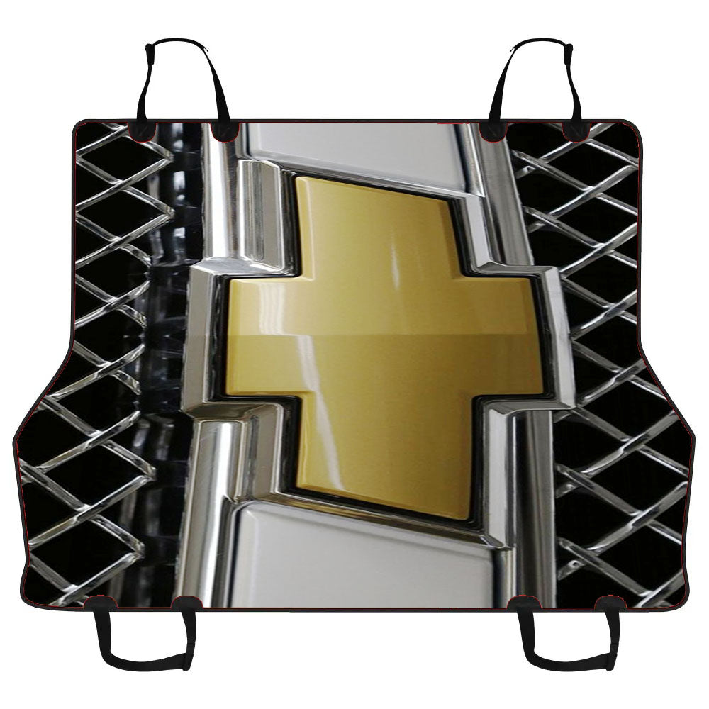 Chevy Chevrolet Gold Logo Car Pet Seat Cover