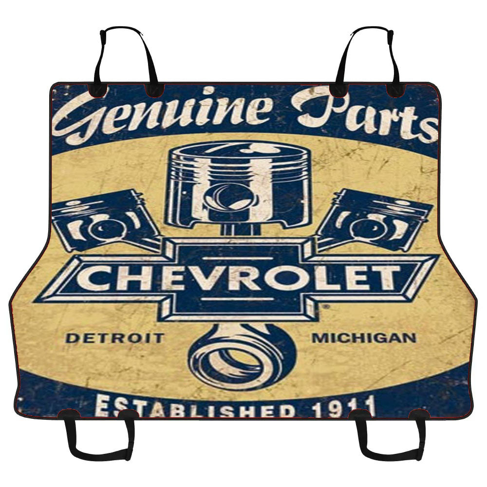 Chevy Retro Car Poster Car Pet Seat Cover