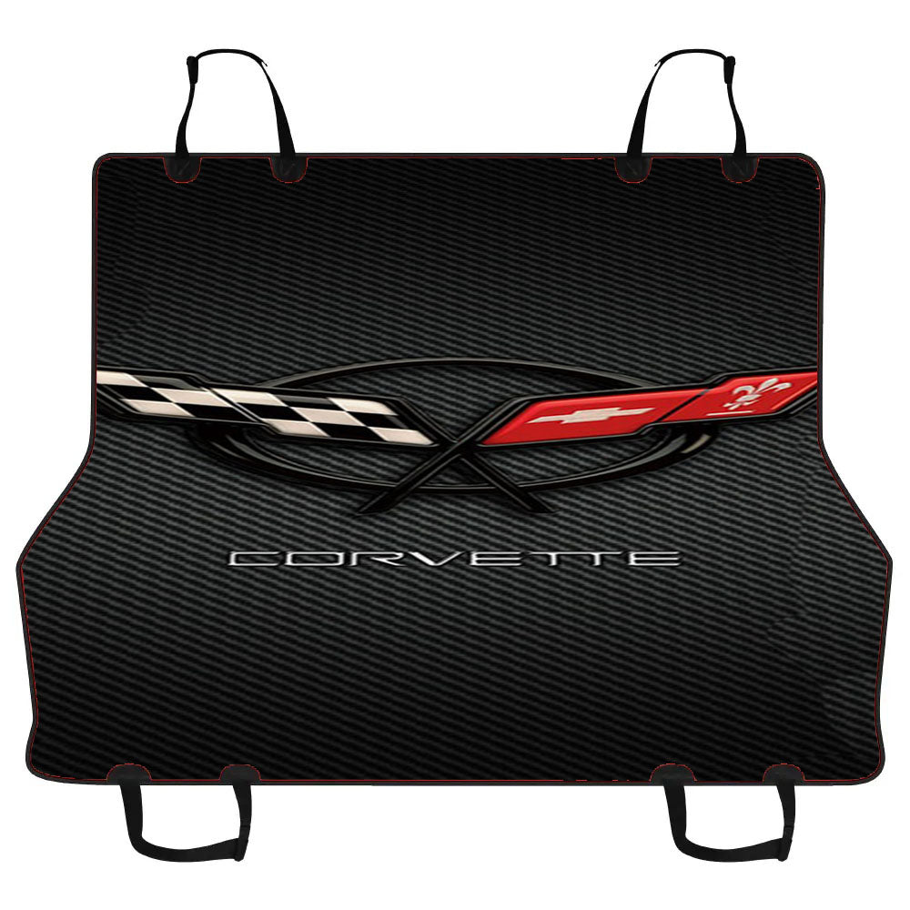 Corvette Logo Car Pet Seat Cover