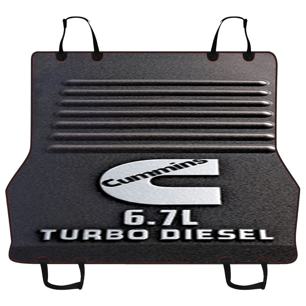 Cummins Turbo Diesel Engine Car Pet Seat Cover