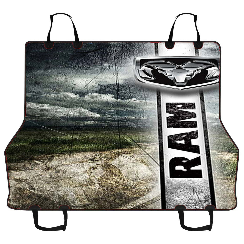 Dodge Ram Logo Car Pet Seat Cover
