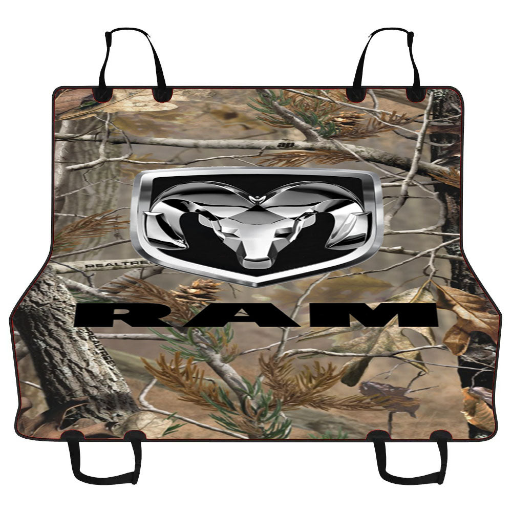 Dodge Ram Real Tree Camouflage Car Pet Seat Cover