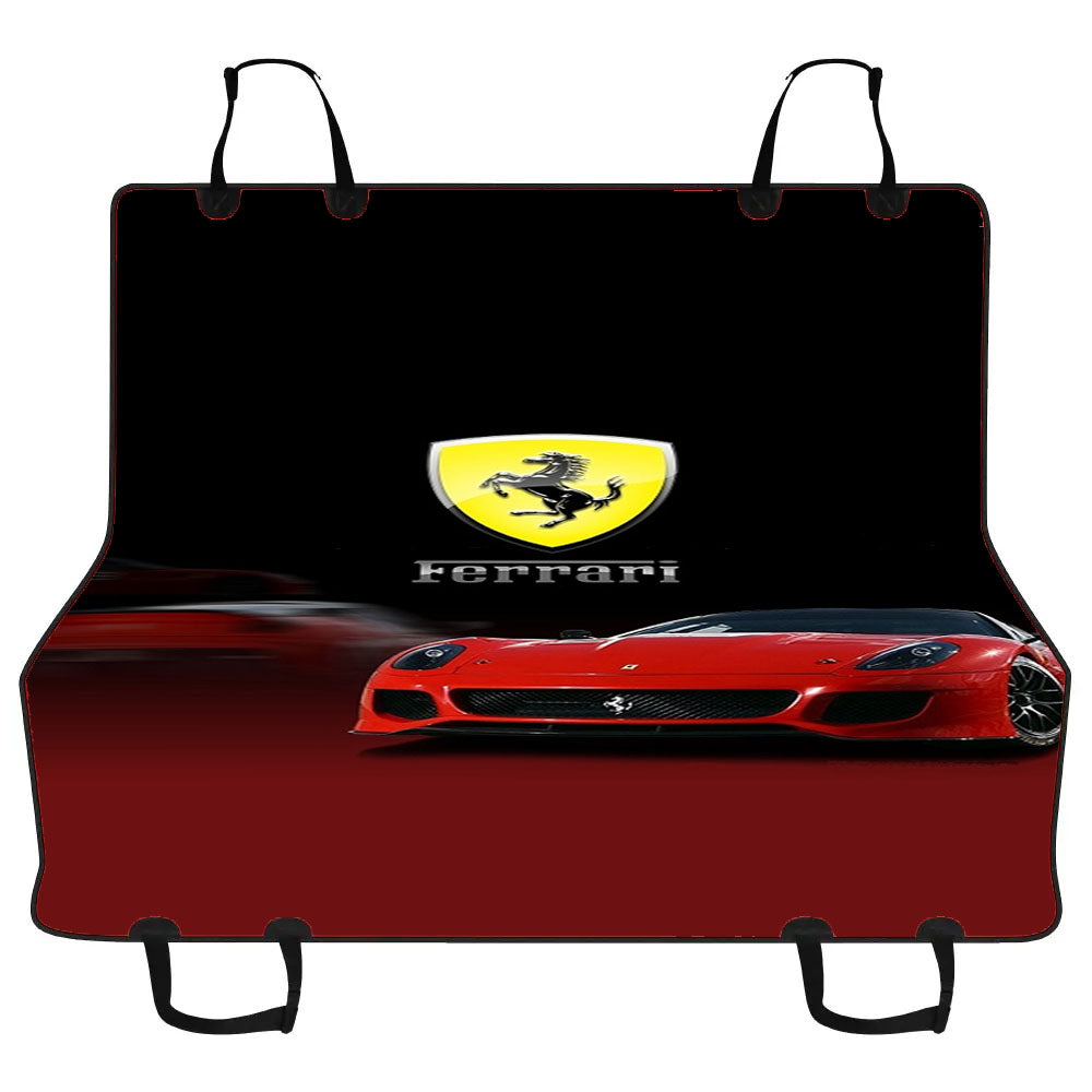 Fast Car Ferrari Car Pet Seat Cover