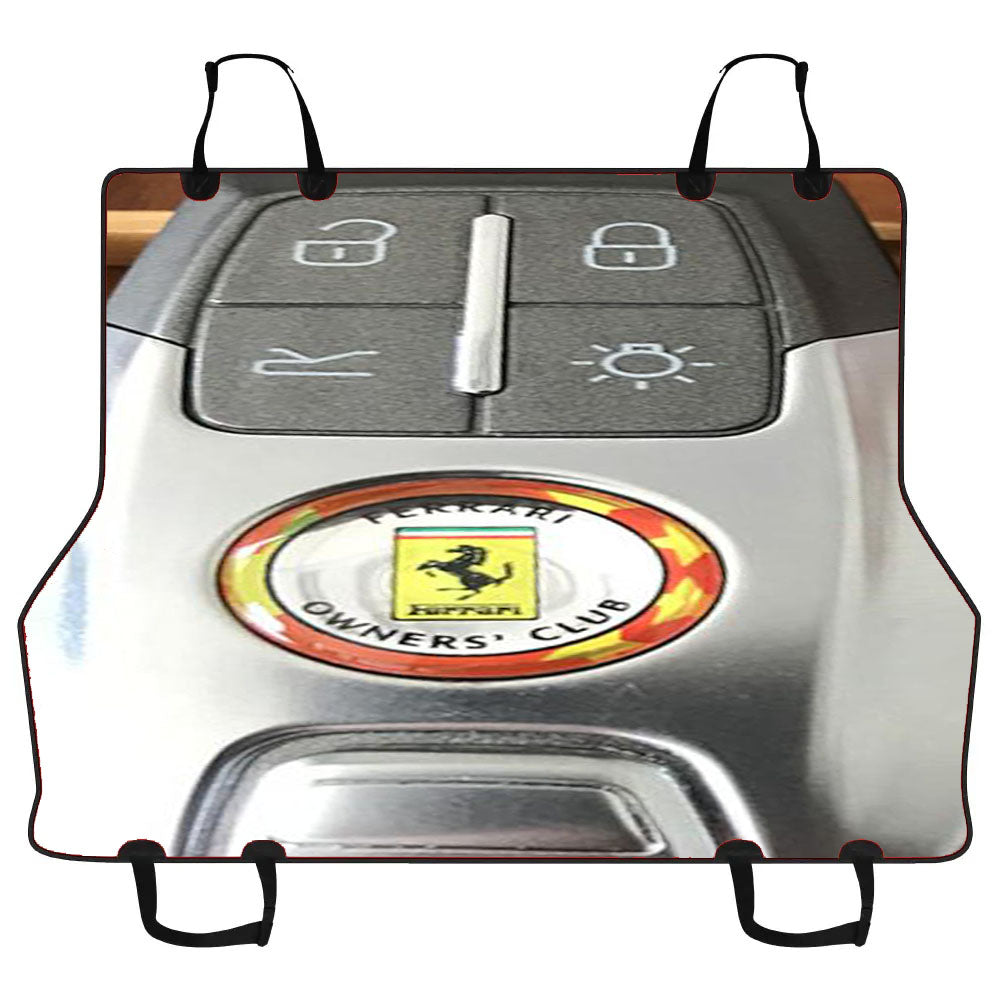 Ferrari Car Keys Stylish Keychain Emblem Car Pet Seat Cover