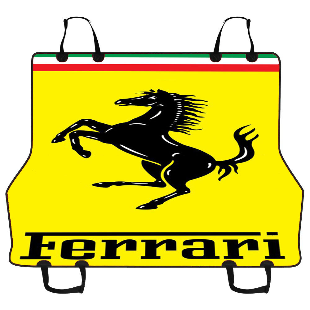 Ferrari Full Logo Car Pet Seat Cover