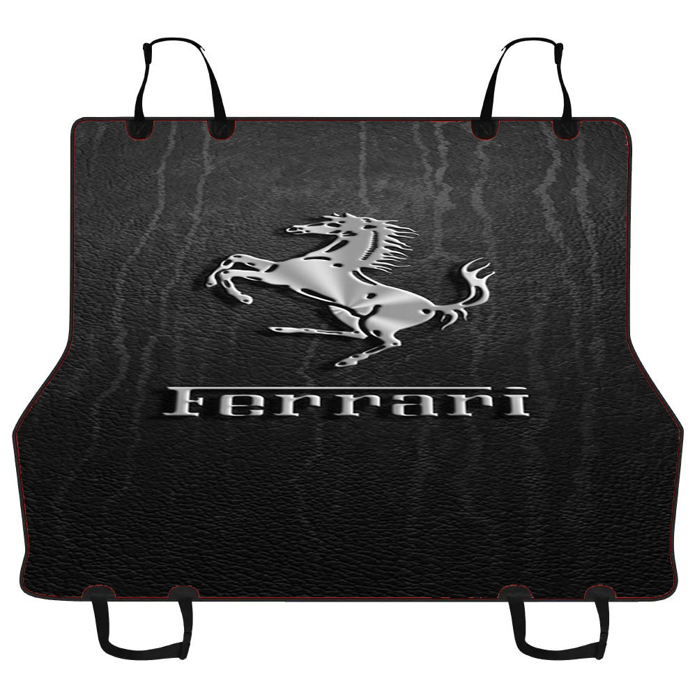 Ferrari Logo Car Pet Seat Cover