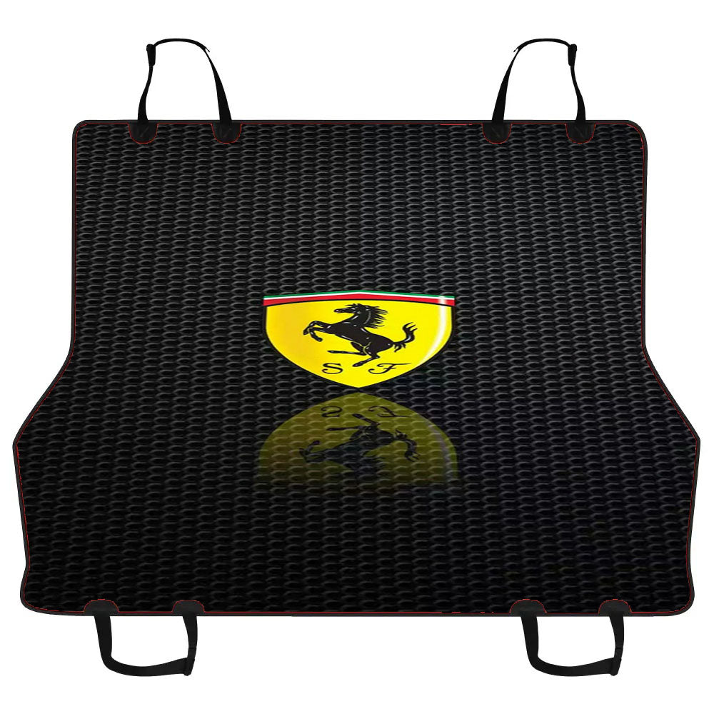 Ferrari Logo Wallpaper Car Pet Seat Cover