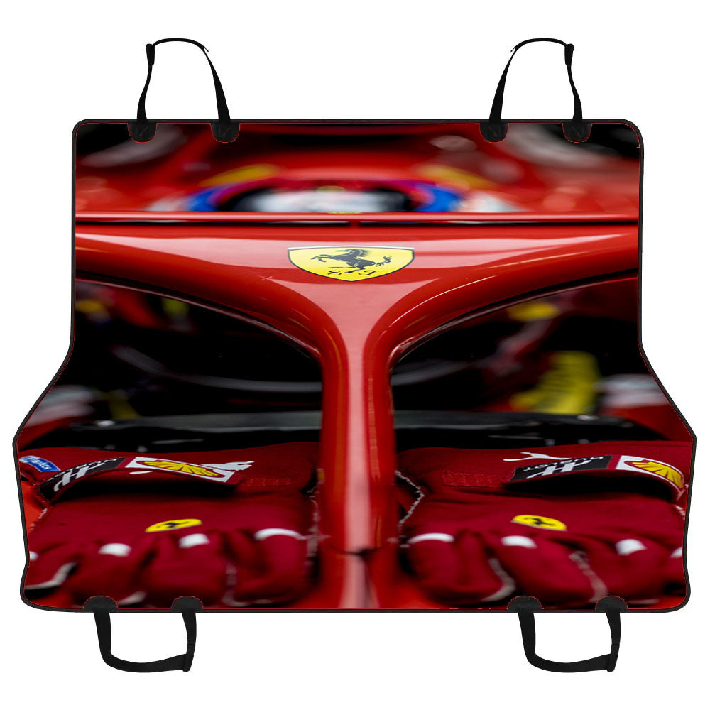 Ferrari Race Wallpaper Car Pet Seat Cover