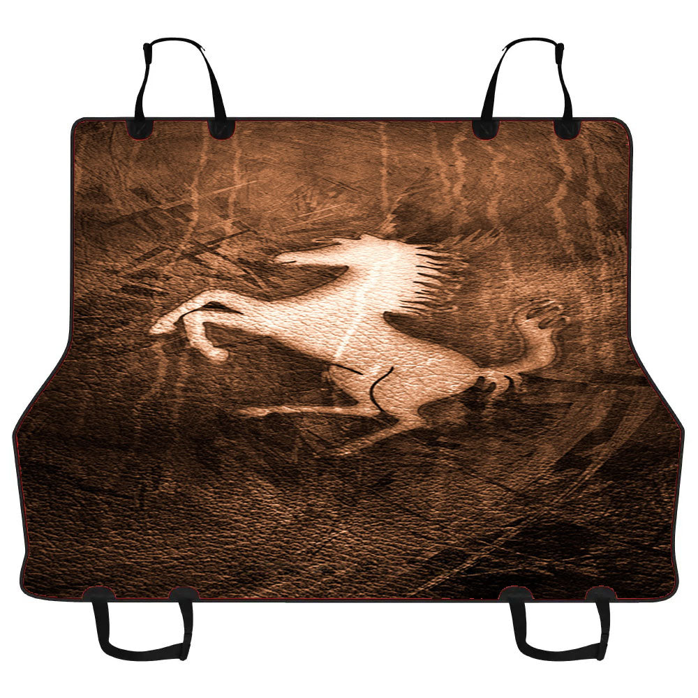 Ferrari Textured Car Pet Seat Cover