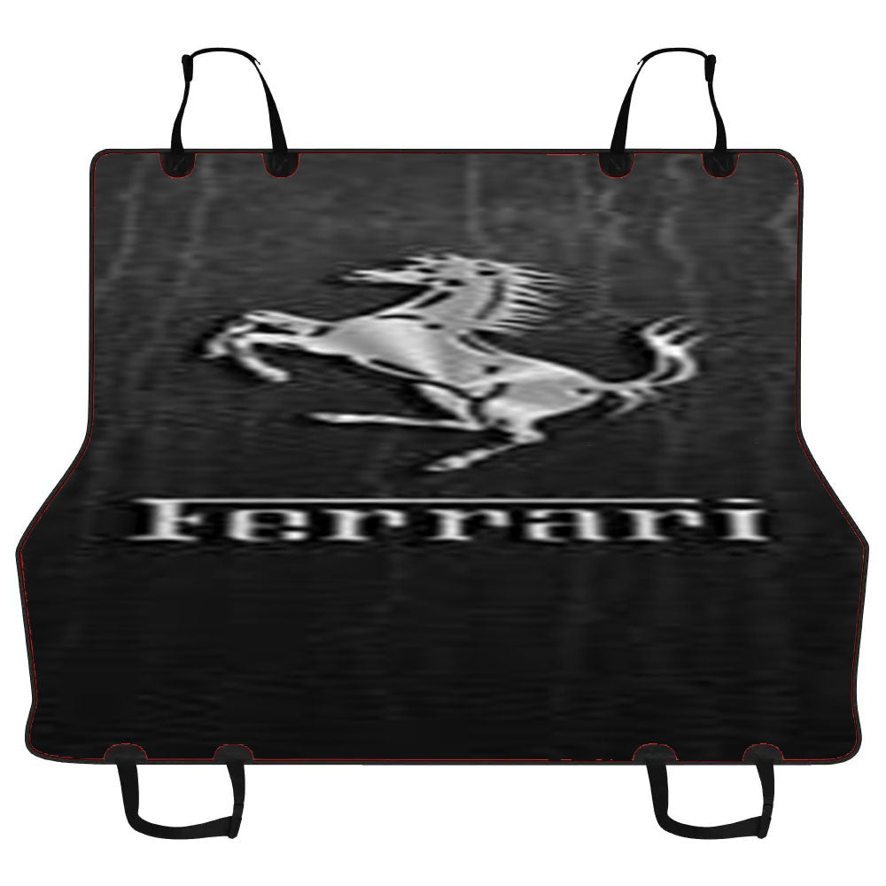Great Ferrari Logo Car Pet Seat Cover