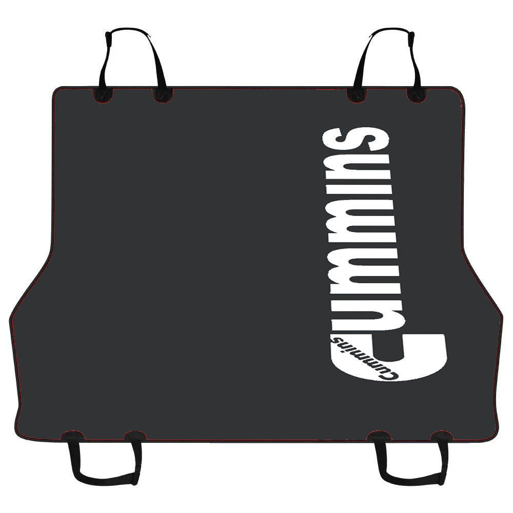 Grey Cummins Diesel Logo Car Pet Seat Cover