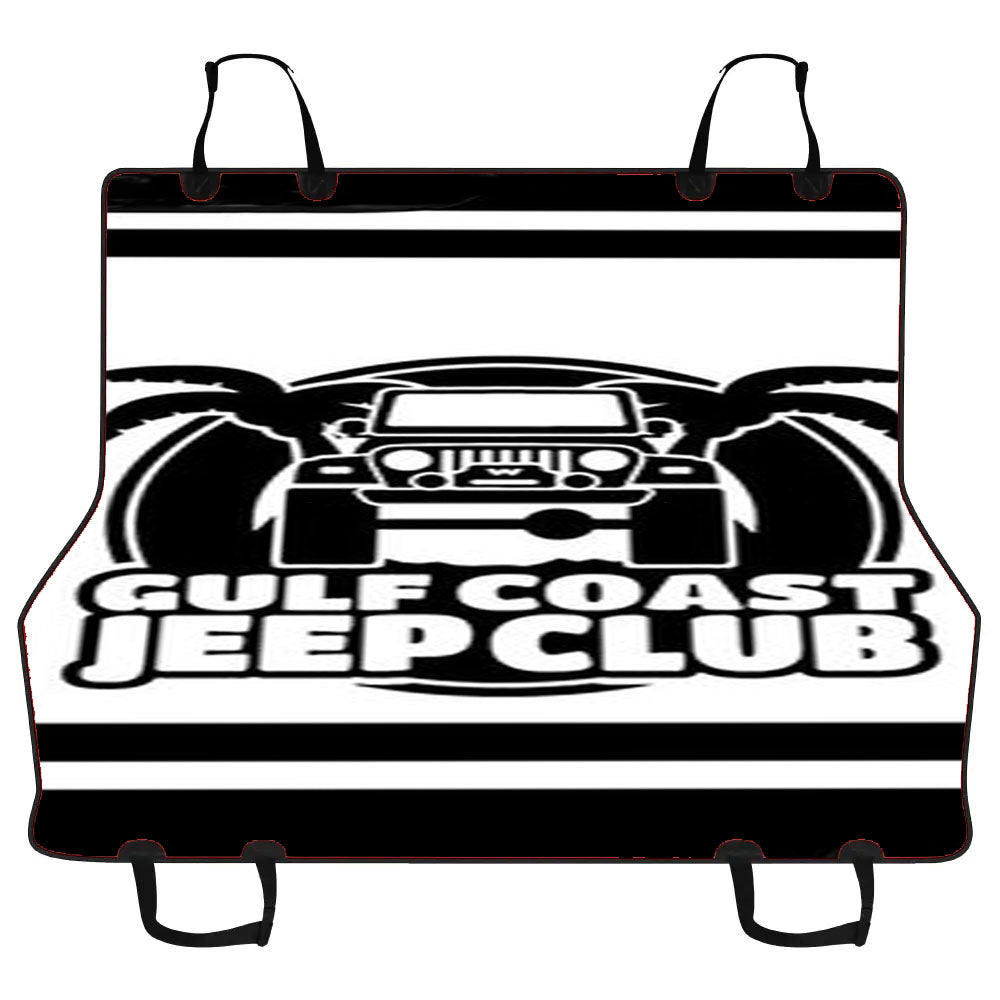 Gulf Coast Jeep Club Car Pet Seat Cover