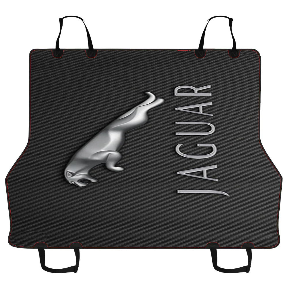 Jaguar Logo Carbon Car Pet Seat Cover