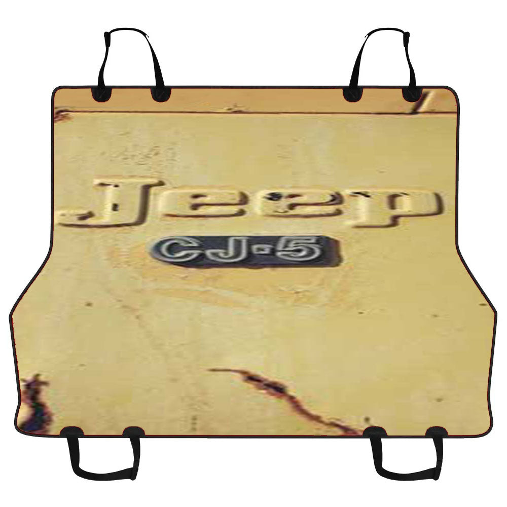 Jeep Cj5 Logo Car Pet Seat Cover