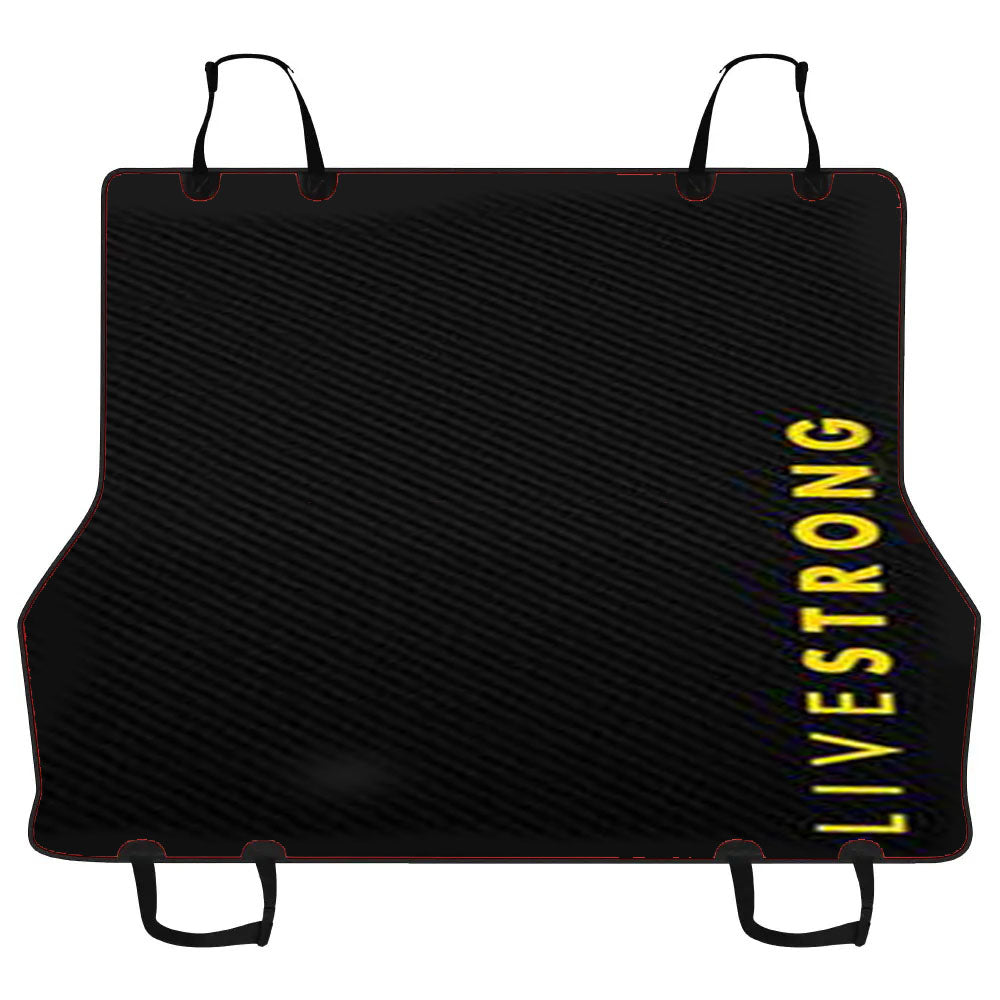 Livestrong Carbon Pattern Car Pet Seat Cover