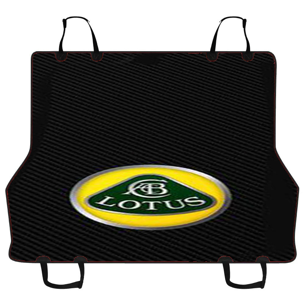 Lotus Racing Carbon Fiber Pattern Car Pet Seat Cover