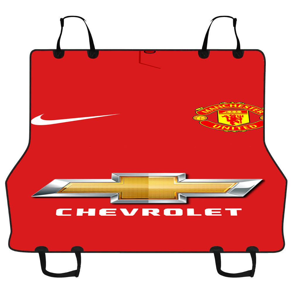 Manchester United Fc Nike Chevrolet Car Pet Seat Cover