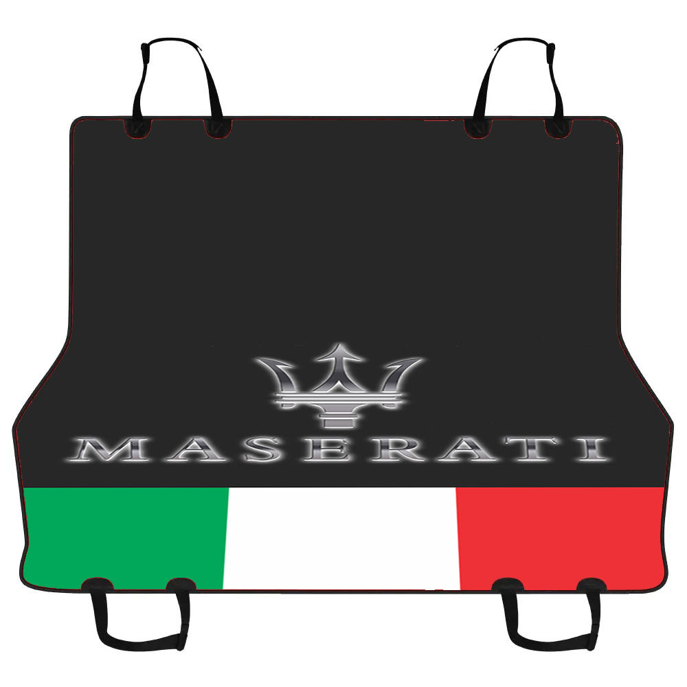 Maserati Italy Trident Logo Car Pet Seat Cover